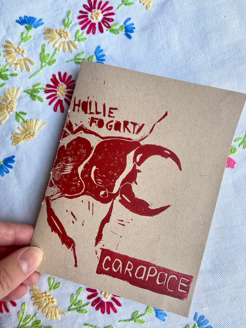 ANNOUNCING: Limited-release second printing of CARAPACE by Hallie&nbsp;Fogarty!